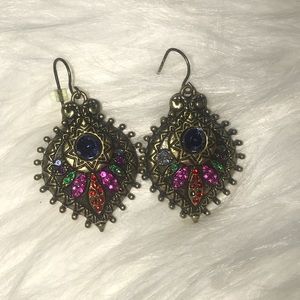 NWOT festival drop Earrings